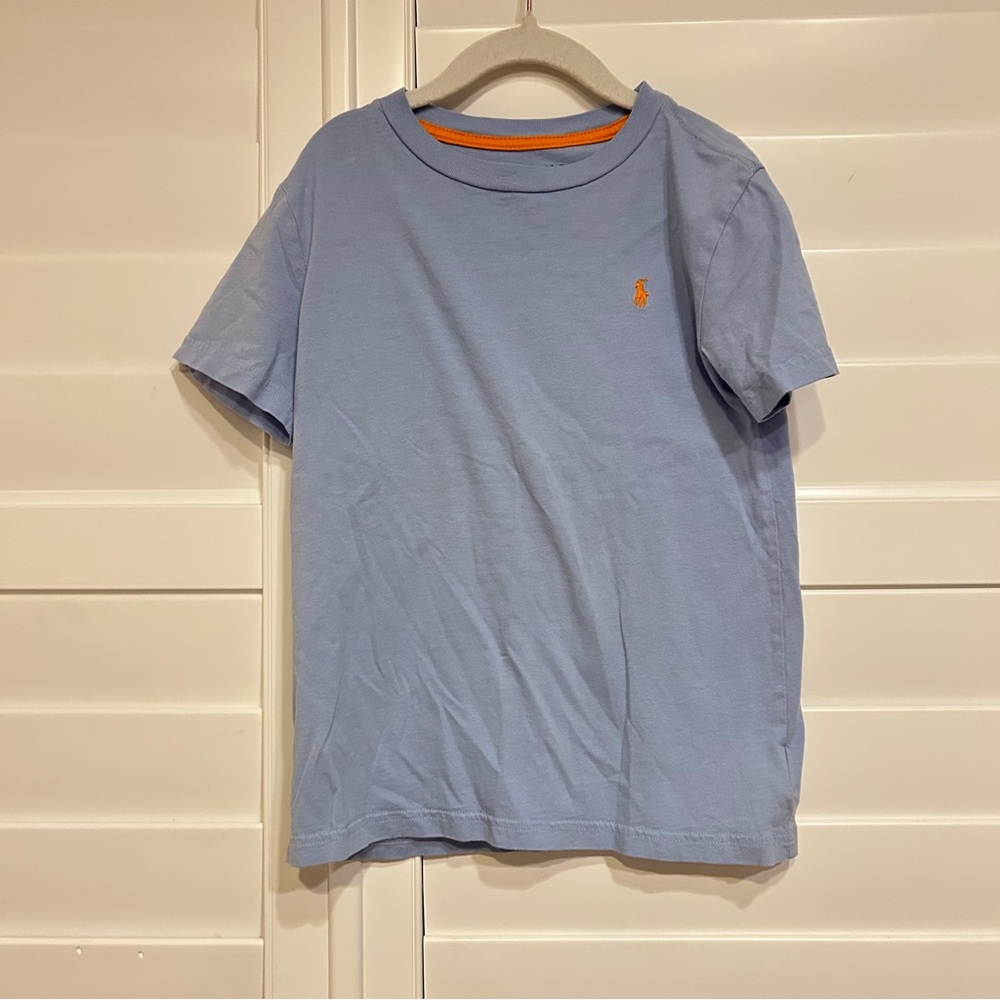 Polo Ralph Lauren Classic Tee Periwinkle Blue Size 7